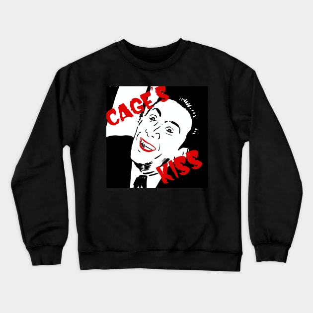 Cage's Kiss Logo Crewneck Sweatshirt by CagesKiss